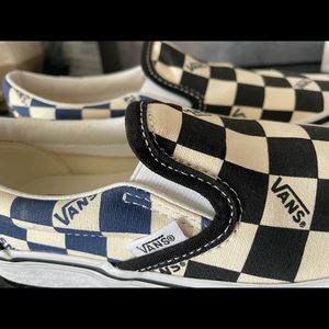 Brand new checkered Vans
